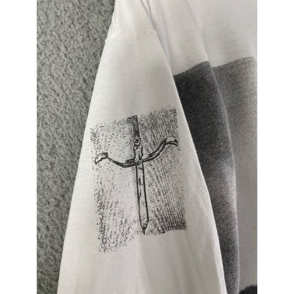 Post Malone Runaway Tour Long Sleeve Shirt White Graphic XL POSTY CO. Rare - Picture 8 of 12